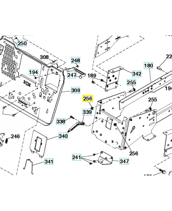 Ecrou fixe poulie 3/8-16 532197033. Pièce de rechange Husqvarna Ecrou fixe poulie 3/8-16 532197033. Pièce de rechange Husqvarna