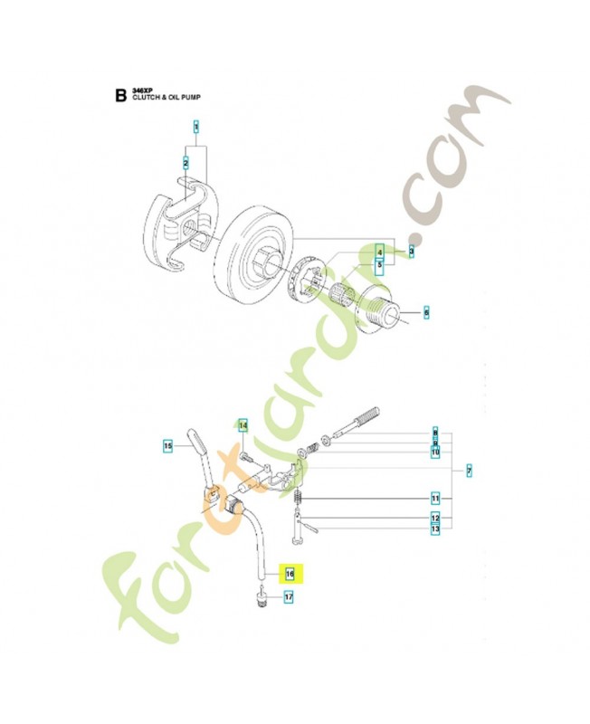 Tuyau 503854701 husqvarna