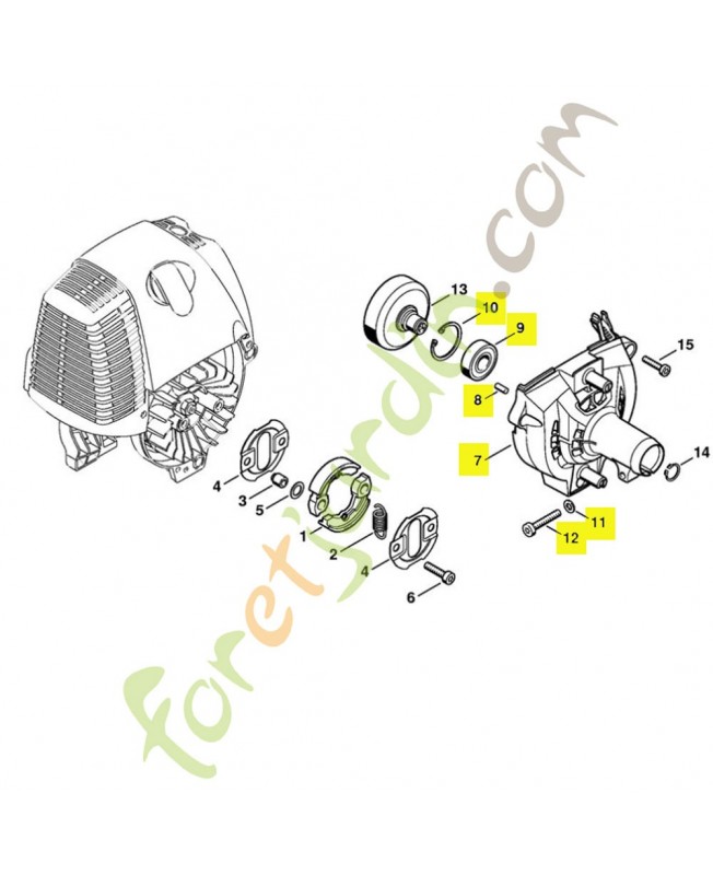 Carter ventilateur Carter ventilateur