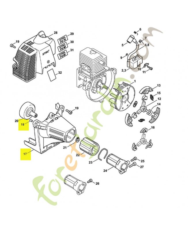 Carter ventilateur 4137-080-1800. Pièce de rechange Sithl Carter ventilateur 4137-080-1800. Pièce de rechange Sithl