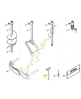 Clé multiple 4224-890-3400. Pièce détachée Stihl / Vicking