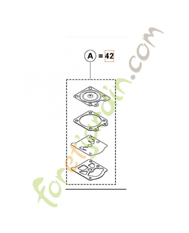 Kit 515999601. Pièce de rechange Husqvarna