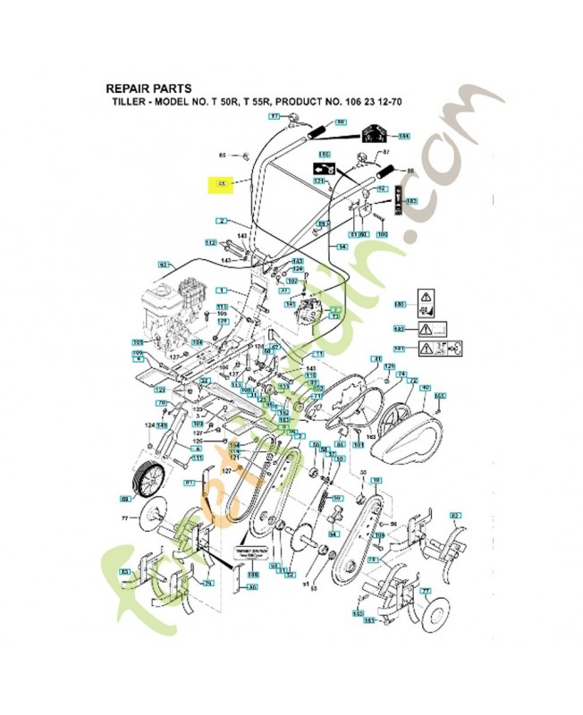 Câble 531008210. Pièce de rechange Husqvarna