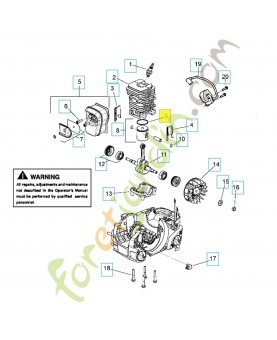 Segment référence 545160401 husqvarna