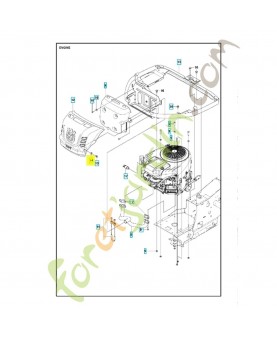 Rondelle 506839401. Pièce de rechange Husqvarna