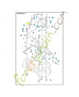 poulie 588234701 husqvarna