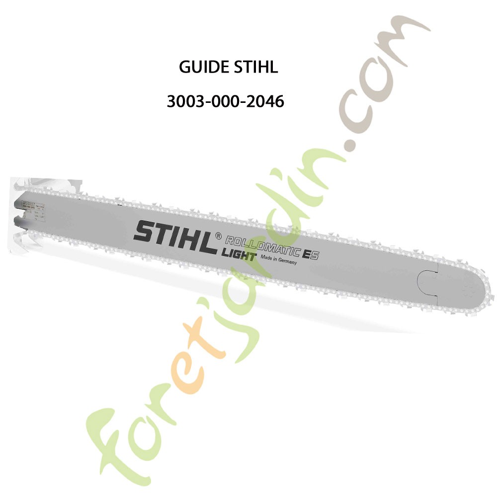 Guide chaine tronconneuse 71 CM Stihl 3003-000-2038