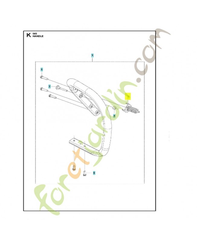 amortisseur 575015303 husqvarna
