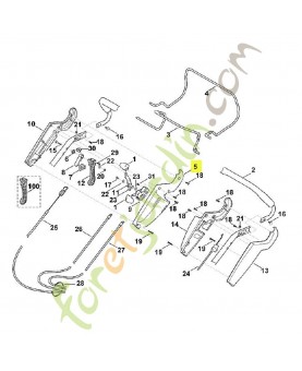 Demi-carter 6360-182-1316. Pièce de rechange Sithl / Vicking