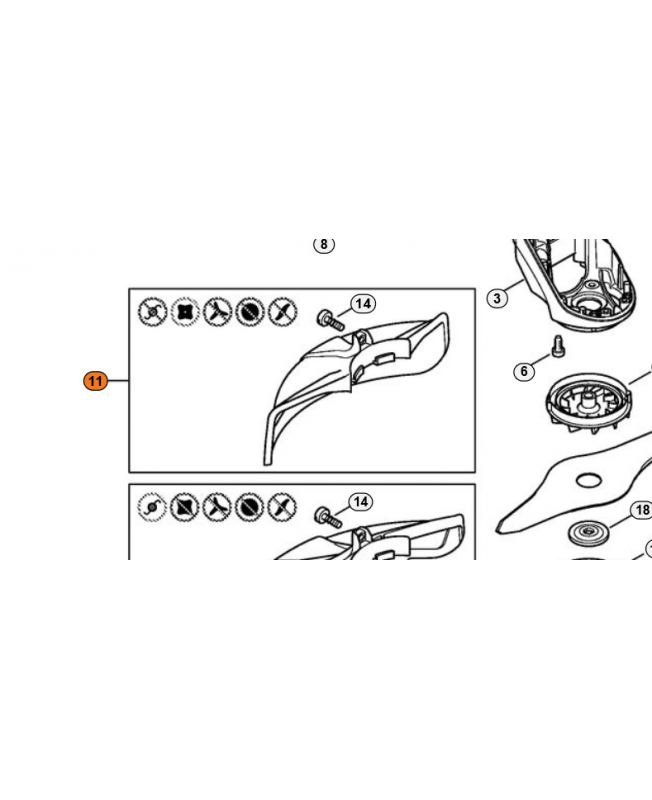 Capot prot outil metal Capot prot outil metal