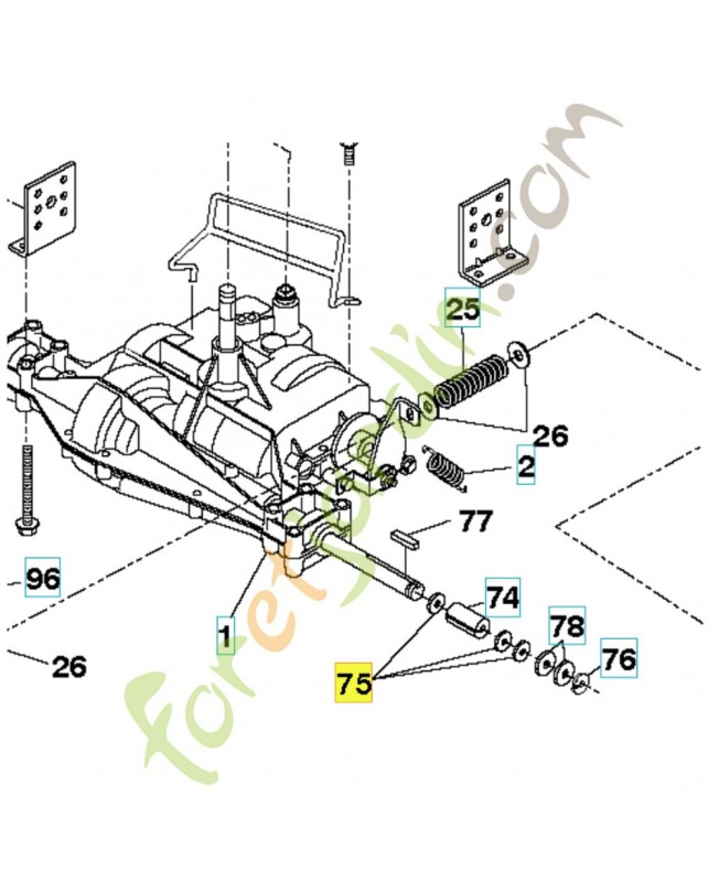 Rondelle 532121749 husqvarna
