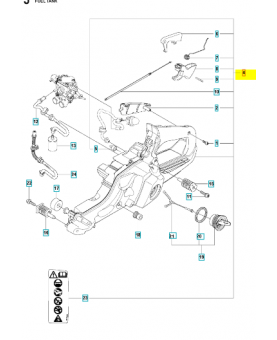 RÉSERVOIR DE CARBURANT COMPLET
