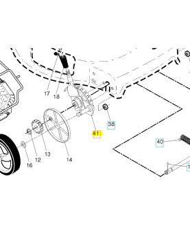 kit vis reglage  husqvarna