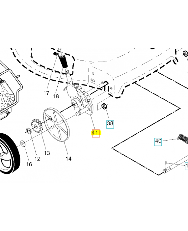 kit vis reglage  husqvarna