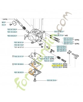 Capuchon 503913901. Pièce de rechange Husqvarna
