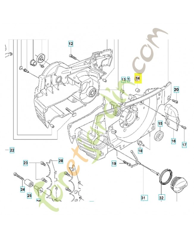 Carter 503857301. Pièce de rechange Husqvarna