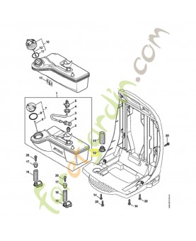 Bouchon 4244-792-2904. Pièce de rechange Sithl / Vicking