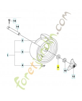 Rondelle 506504803. Pièce de rechange Husqvarna
