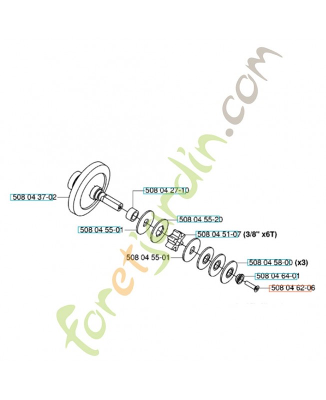 Vis référence 508046206