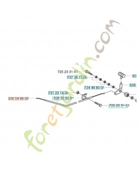 Cable d'acceleration