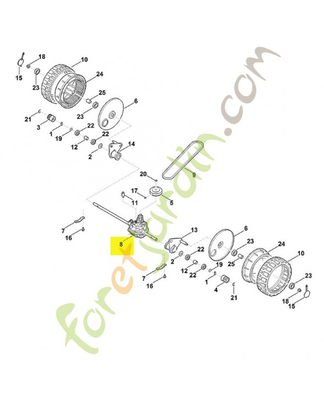 Boitier de transmission 6383-640-0120