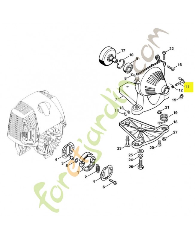Levier 4132-162-5000 stihl