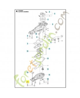 vis 575701001. Pièce de rechange Husqvarna