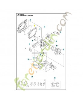 Filtre a air 590048001. Pièce détachée Husqvarna