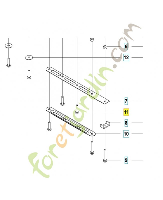 Vis 592732501. Pièce détachée Husqvarna