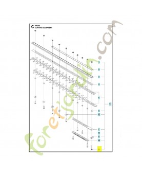 Vis 525755109. Pièce de rechange Husqvarna
