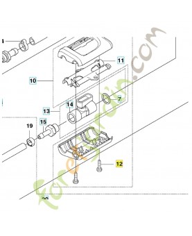 Vis 504909410 - Pièce de détachée Husqvarna