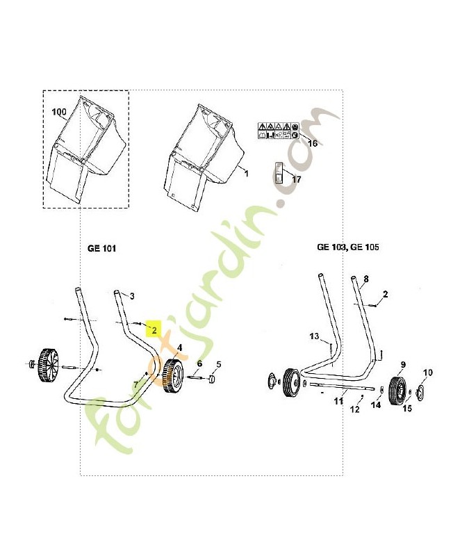 Vis 9104-003-4297. Pièce de rechange Sithl / Vicking