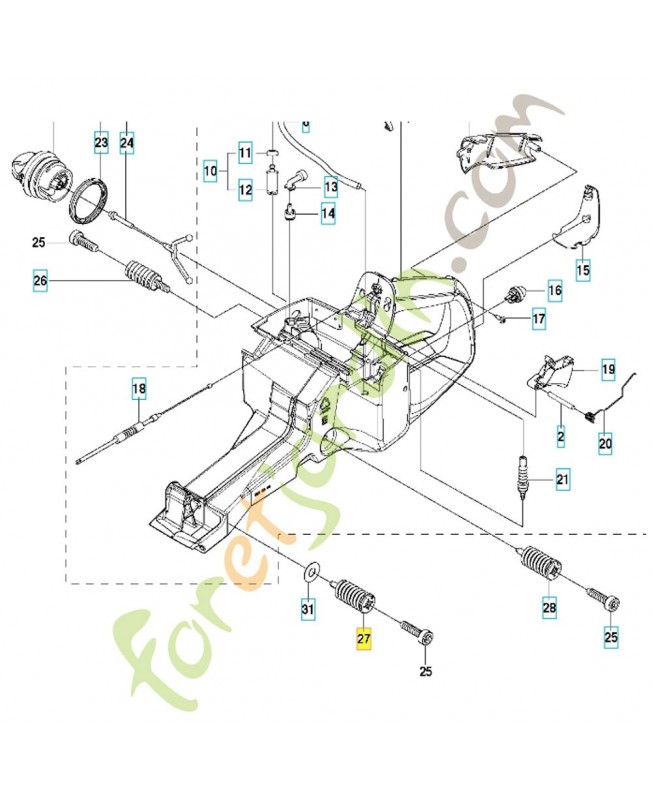 Antivibration element référence 537210310