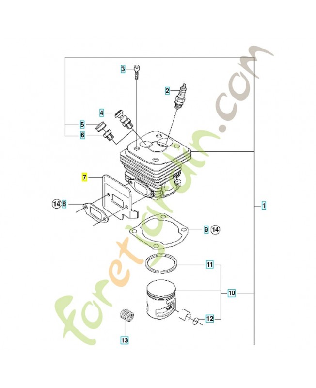 Déflecteur 523049101. Pièce de rechange Husqvarna référence 523049101 Déflecteur 523049101. Pièce de rechange Husqvarna référence 523049101