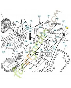 Cable embrayage avance 13085