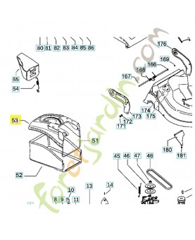 sac 577876703. Pièce de rechange Husqvarna