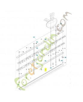 Vis 506687501. Pièce de rechange Husqvarna