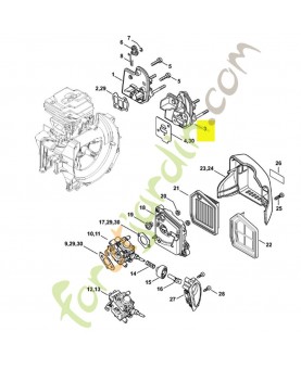 Bride intermediaire référence 4147-120-2300