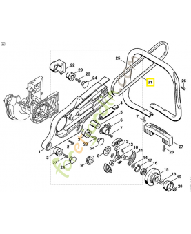 Courroie trapez 9490-000-7851 stihl