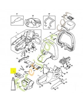 Module électronique Module électronique 4521-430-1401. Pièce détachée Stihl 
