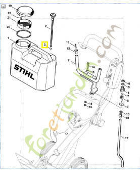 Joint torique 6x1,5 9645-948-0340. Pièce de rechange Sithl / Vicking