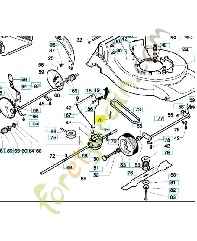 Ressort référence 531206289