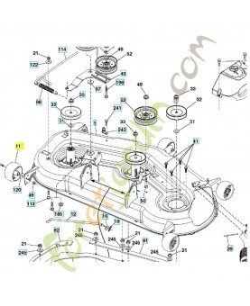 Roue anti-scalp 589527301 husqvarna