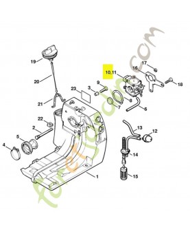 Carburateur hd 31 stihl ref. 4116-120-0606