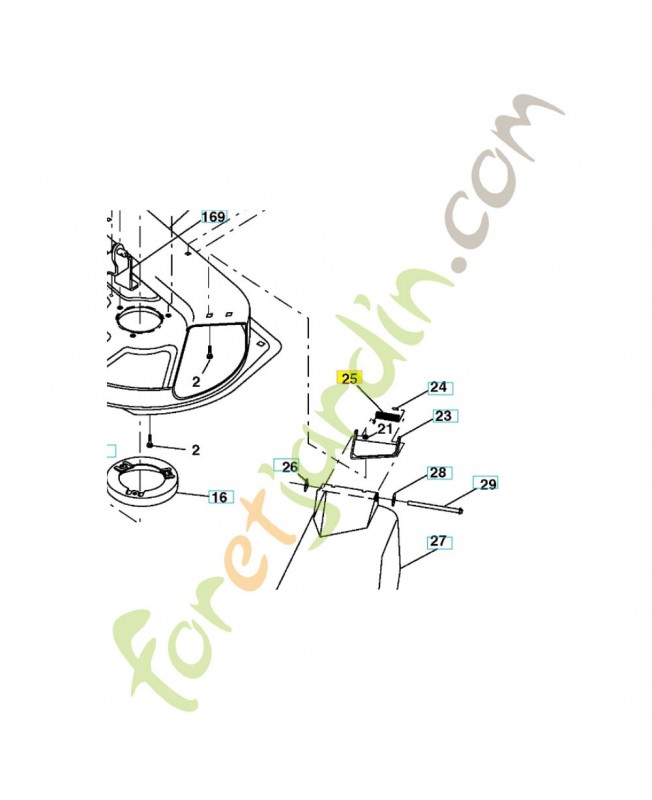 Ressort de rappel ref 532123713