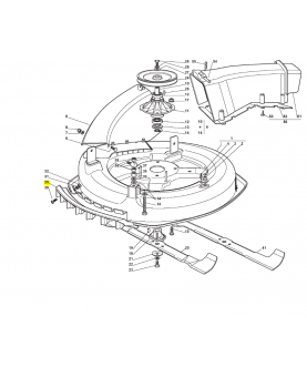 Moteur électrique 4852-600-0200. Pièce de rechange Sithl / Vicking