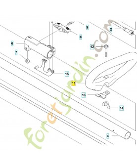 Poignée 574290201. Pièce de rechange Husqvarna