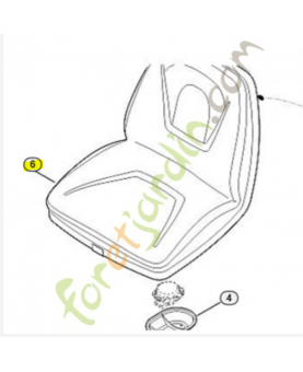 Siege tracteur viking