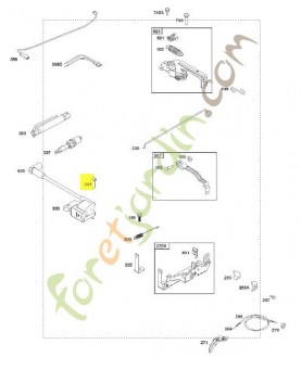 691061 Vis 0003-000-0684. Pièce de rechange pour moteur thermique Briggs et Straton