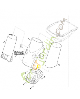 Garniture 6011-701-1600. Pièce de rechange Sithl / Vicking